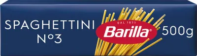 Produktbild von Barilla Hartweizen Pasta Spaghettini n. 3 – 8er Pack (8x500g)