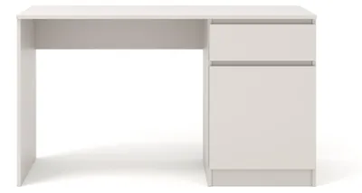 Zdjęcie produktu dla Homlando biurko MAJA 130 cm kaszmir z szufladą i szafką
