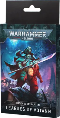 Produktbild von Warhammer 40.000 Datasheet Card Leagues of Votann (DE)