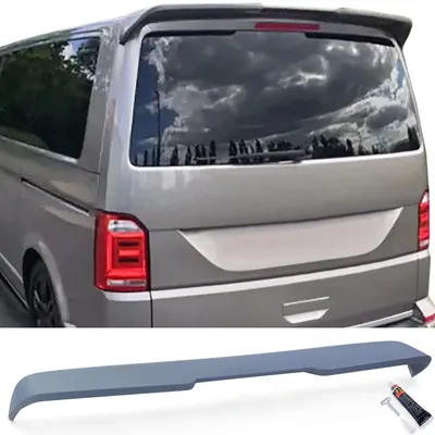 Productafbeelding van Achterspoiler, sportuitvoering, voor VW T6 T6.1 met achterklep, modeljaren 2015-