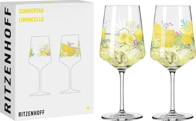 Produktbild von Sommertau Limoncello Aperitifglas-Set #19, #20 Von Ana Vasconcelos | Christine Kordes