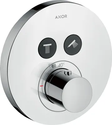 Produktbild von hansgrohe Fertigmontageset ShowerSelect UP-THM, rund, 2 Verbraucher, chrom