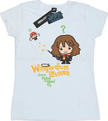 Produktbild von Harry Potter - "Wingardium Leviosa" T-Shirt für Jungen BI1624 (152-158) (Weiß)