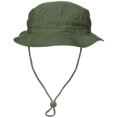 Produktbild von MFH Brit. Buschhut, mit Kinnband, SF Boonie, Rip Stop, oliv