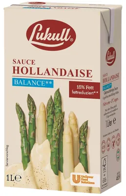 Zdjęcie produktu dla Lukull Sauce Hollandaise Balance cremig  1000ml