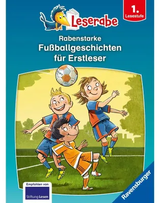 Produktbild von Rabenstarke Fußballgeschichten für Erstleser - Leserabe ab 1. Klasse - Erstlesebuch für Kinder ab 6 Jahren