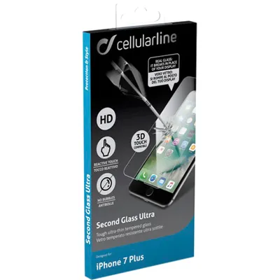 Produktbild von Cellularline Impact Glass - iPhone 8 Plus/7 Plus, Apple, iPhone 7 Plus, Kratzresistent, Transparent, 1 Stück(e)