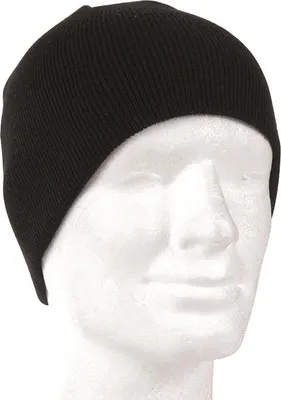 Produktbild von MIL-TEC® Beanie Mütze Strickmütz Damen Herren Schwarz