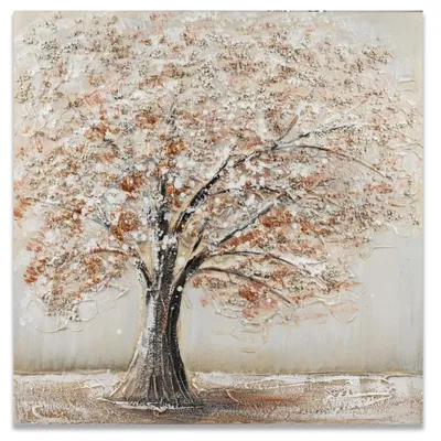Produktbild von Wandbild Baum A 60x60cm quadratisch auf Leinwand Formano