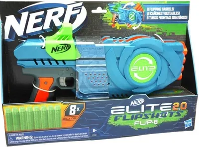 Immagine prodotto di Hasbro Nerf Elite Flipshots Flip-8 con 8 frecce