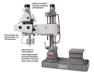 Produktbild von Elmag Radial-Säulenbohrmaschine, 82027