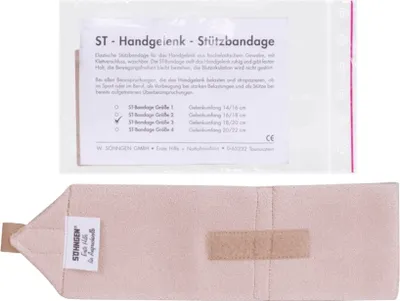 Zdjęcie produktu dla Opaska podtrzymująca nadgarstek ST rozmiar 3 18/20 cm