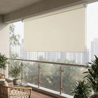 Produktbild von Sichtschutzrollo 1.7 x 2.3 m beige