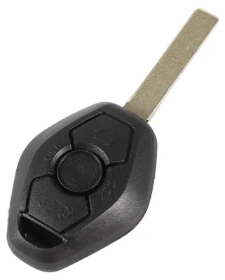 Zdjęcie produktu dla Czarny pilot do samochodu, 868 MHz, 3 przyciski, pasuje do serii 3/5