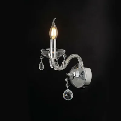 Immagine prodotto di Lampada da parete ACA Lighting Crystal BLK82041WCC