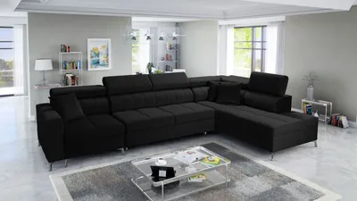 Produktbild von Ecksofa Big Sofa SID X MINI mit Schlaffunktion Farbe wählbar TOP Qulaität