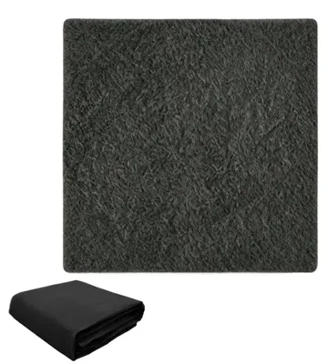 Image de Tapis de sol rectangulaire pour piscine extérieure, tapis de protection