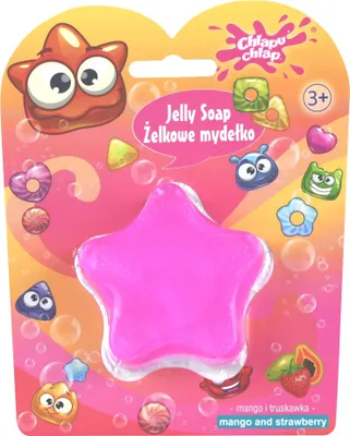 Immagine prodotto di Splash Splash Barretta di sapone al mango e alla fragola 60G - Gel, per bambini