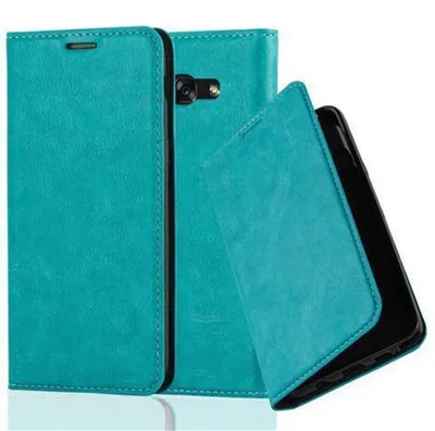 Image de Cadorabo Housse pour Samsung Galaxy A5 2017 Housse turquoise Housse pour portable Etui Case Cover Fermeture magnétique