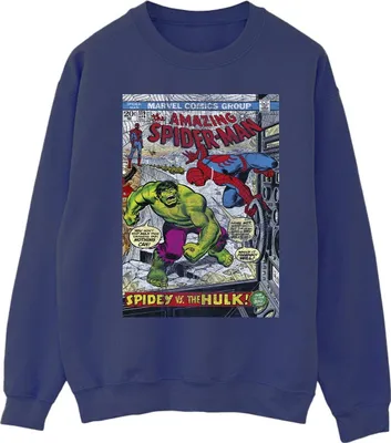 Produktbild von Marvel - Sweatshirt für Herren BI44776 (S) (Marineblau)