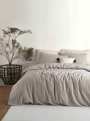 Obrázok produktu pre L'Essentiel Linge de Maison, Tommy Dark, White, Súprava prikrývok Ranforce, 100 % BAVLNA RANFORCE, 240 x 220 cm