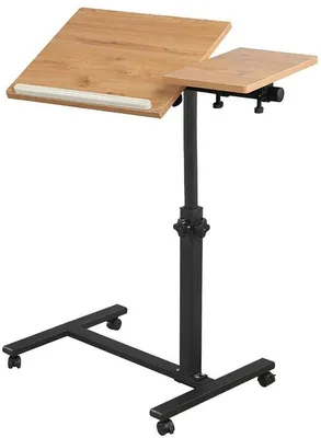 Produktbild von Famanu Laptopbureau verstellbar mit Rollen - mobil und vielseitig