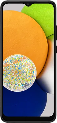 Produktbild von Samsung Galaxy A03 SM-A035G 16,6 cm (6.52 Zoll) Dual-SIM Android 11 4G Mikro-USB 4 GB 64 GB 5000 mAh Schwarz