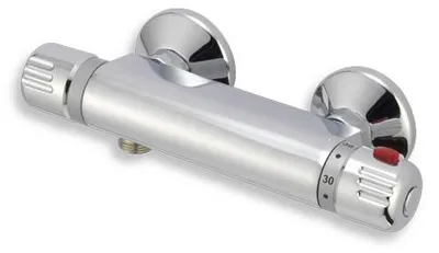 Immagine prodotto di Miscelatore termostatico per doccia 120 mm Aquamat cromato (2664/1,0)