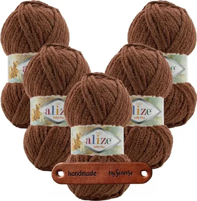 Produktbild von 5 x ALIZE Softy Plus 321 mit Label