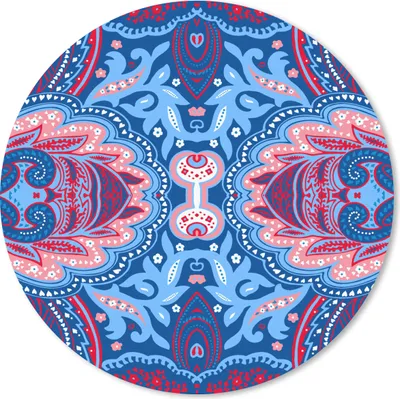 Produktbild von MuchoWow® Mauspad Mousepad Muster - Blume - Natur 50x50 cm - Mousepads - Maus Mat - Pad - Mausunterlage - Vinyl