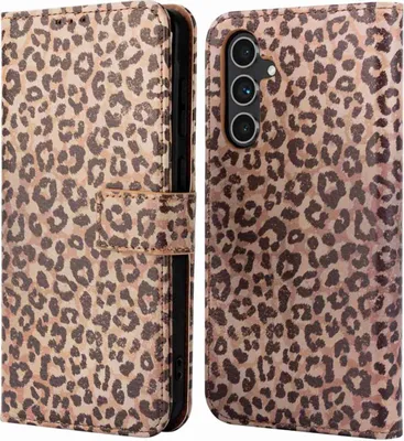 Produktbild von imoshion Design Klapphülle Samsung Galaxy A54 (5G) - Leopard Mood