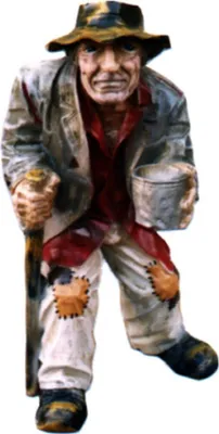 Produktbild von Design Bettler Figur Statue Skulptur Figuren Skulpturen Dekoration Deko 5679 Neu