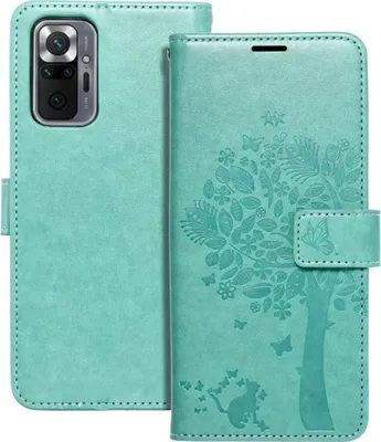 Produktbild von König Design Hülle kompatibel mit Samsung Galaxy A33 5G Kunstleder Handyhülle - Handy Case Baum Grün