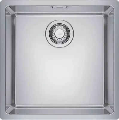 Produktbild von Franke Maris Unterbauspüle Edelstahlspüle MRX 110-40 Drehknopf Edelstahl ab 50 cm 122.0537.616 - inkl.