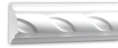 Image de Profhome 151312F Cimaise Moulure décorative flexible 2 m