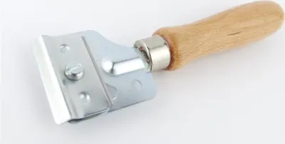 Produktbild von Stammartikel Glasschaber Glashobel m. Holzgriff und eingelegter Klinge