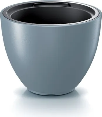Produktbild von Sleek Planter with Smooth Surface and Elevated Tapered Base - Available in Multiple Colors