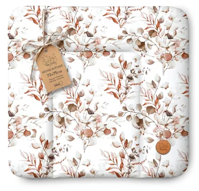 Produktbild von Wickelauflage Wickelunterlage abwaschbar und wasserdicht 72x75 cm - Wickelmatte zum Auflegen auf Wickeltisch Wickelaufsatz Wickelkommode oder Waschmaschine 72 x 75 Blätter – Größe Modell 3: 7