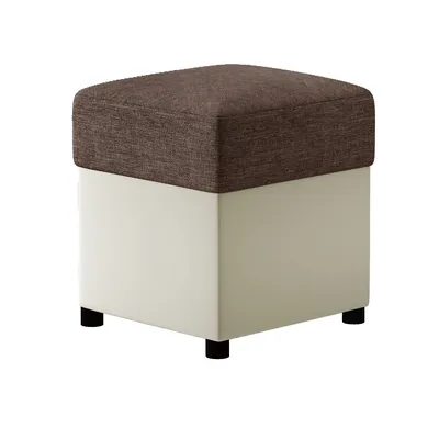 Produktbild von NABBI Schemel T1 - braun / beige
