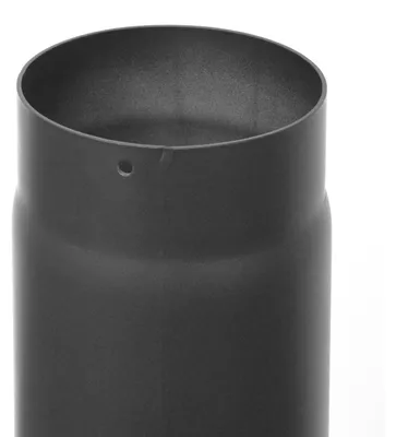 Produktbild von Raik Basic Längenelement 120mm gussgrau L: 1000mm für Rauchrohr / Ofenrohr