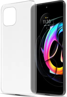 Produktbild von Cadorabo Hülle für Motorola EDGE 20 LITE / FUSION Schutz Hülle in Transparent Schutzhülle TPU Silikon Cover Etui Case
