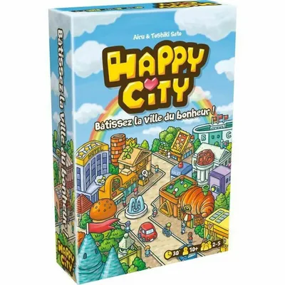 Produktbild von Tischspiel Asmodee Happy City (FR)