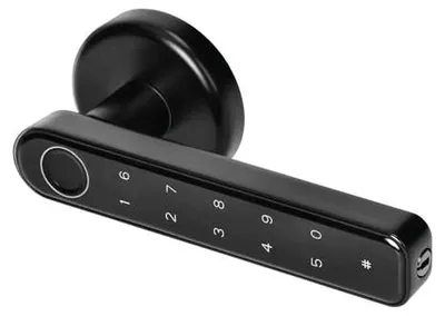 Zdjęcie produktu dla Klamka szyfrowa inteligentna bluetooth kod pin odcisk palca