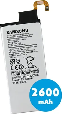 Obrázok produktu pre EB-BG925 Batéria pre SAMSUNG SM-G925F Galaxy S6 Edge, cca 2600 mAh
