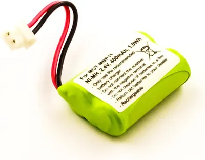Zdjęcie produktu dla Akumulator do Motorola MBP11 NiMH 2,4 V 400 mAh