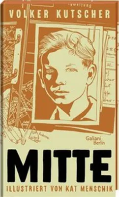 Book cover with illustration of a young boy and text.