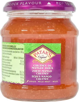 Produktbild von Patak´s Süßes Mango Chutney mild 340g