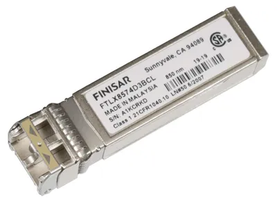 Produktbild von Fujitsu SFP+, MMF, SFP+, 10000 Mbit/Sek, LC, 13.4 mm, 56.5 mm, 8.5 mm