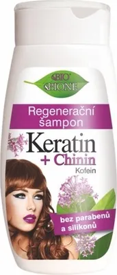 Immagine prodotto di Shampoo rigenerante alla cheratina + chinino 260 ml