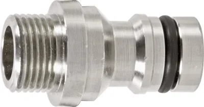 Produktbild von GEKA plus-Gerätestecker "Stecksystem" ; AG G 3/8" MS Ni
